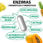 Suplemento Enzimas Digestivas 180 Cap