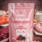 Colageno Hidrolizado 500 G Zentra+