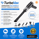 Aspiradora Portatil Para Auto TurboVax